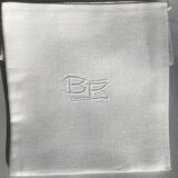 12 Square BB towels damask Art Deco style
