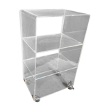 Plexiglass trolley