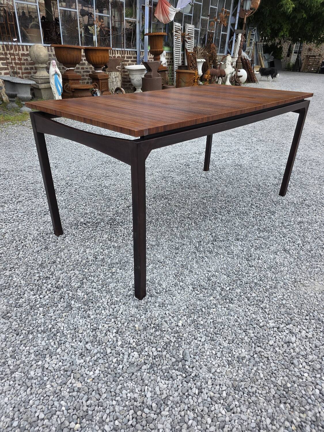 Scandinavian rosewood table from the 60s