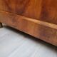 Antique wooden chest bench