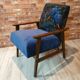Renovated Śnieżka Starachoice armchair, 1970s, Poland