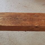 Console iron and solid wood