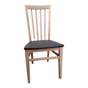 chaise bistrot bois & - simili