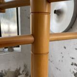 80s pine coat rack