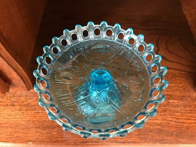 coupe en verre style Vallerysthal -