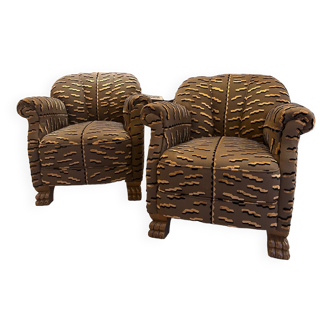 Pair of Dedar armchair