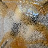 Pair of vintage Murano glass wall lights, Italian work, 70s