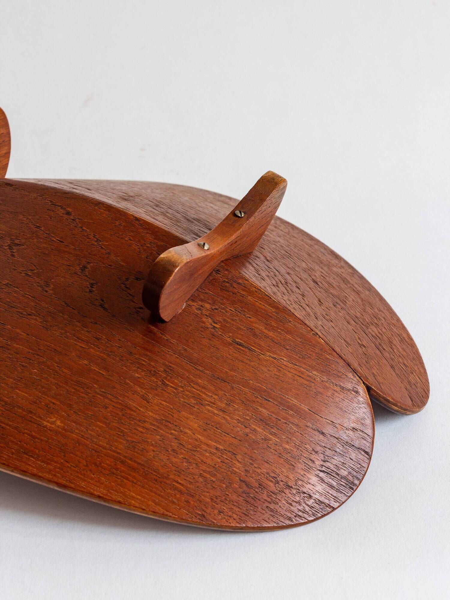 Scandinavian plywood fruit basket, 1960s