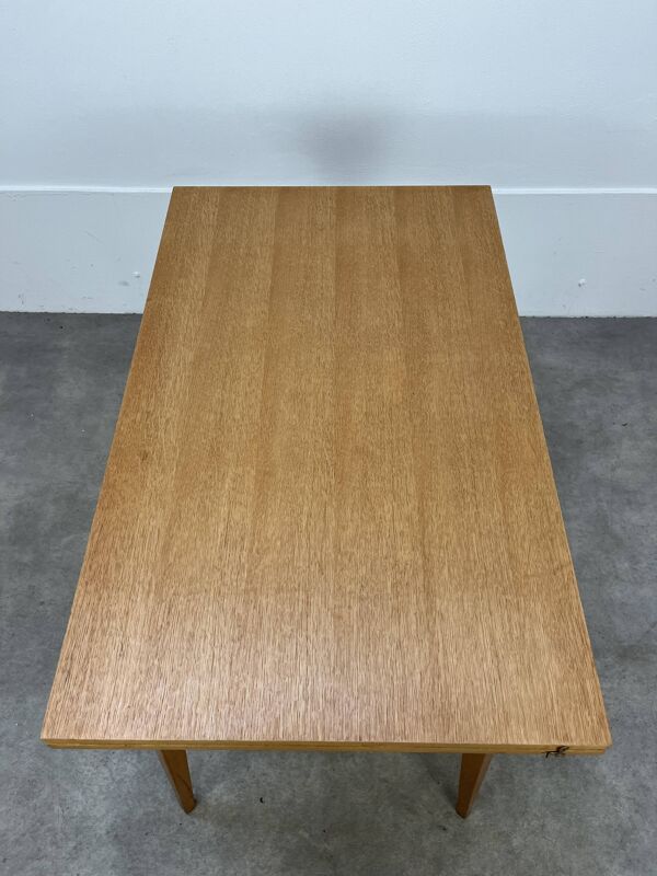 Table portefeuille pied compas années 50, vintage
