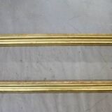 Pair Of Louis Philippe Valances In Golden Wood