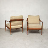Pair of chairs Knoll Antimott, 1960