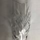 6 Champagne flutes in cut crystal of Saint Louis chantilly model