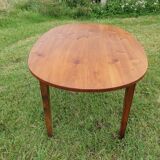 Oval cherry farmhouse table