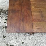 Oak farm table with two extensions