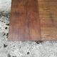 Oak farm table with two extensions