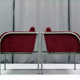 Pair of velvet armchairs 1960