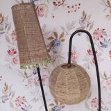 Lampadaire à deux lumières vintage années 50/60