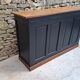 Oak counter