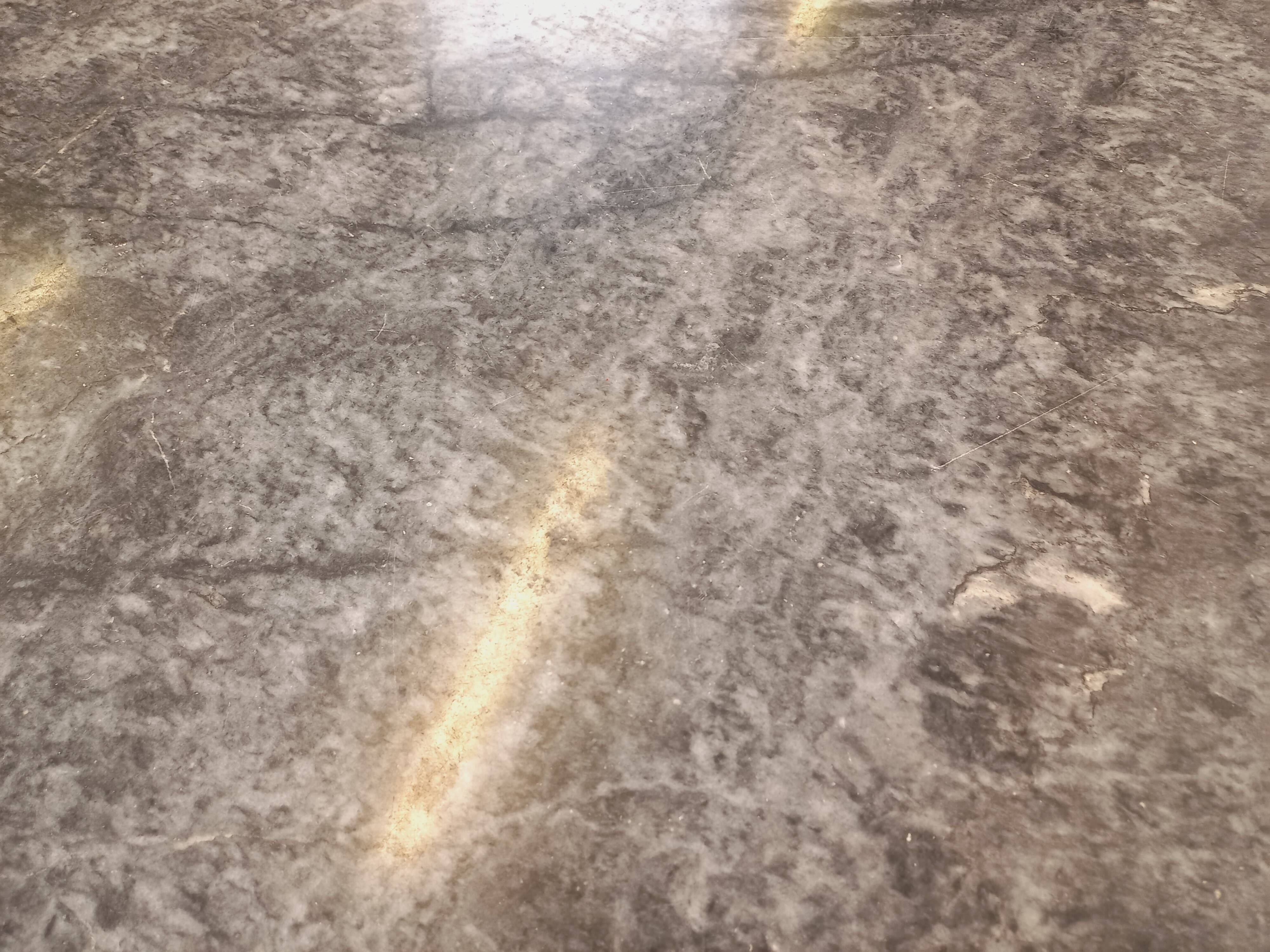 Vintage grey marble coffee table from the 1970s.