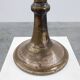 Art Deco silvered copper Champagne bucket on stand, France 1910