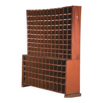 Shipped  
Industrial wine cabinet wine rack