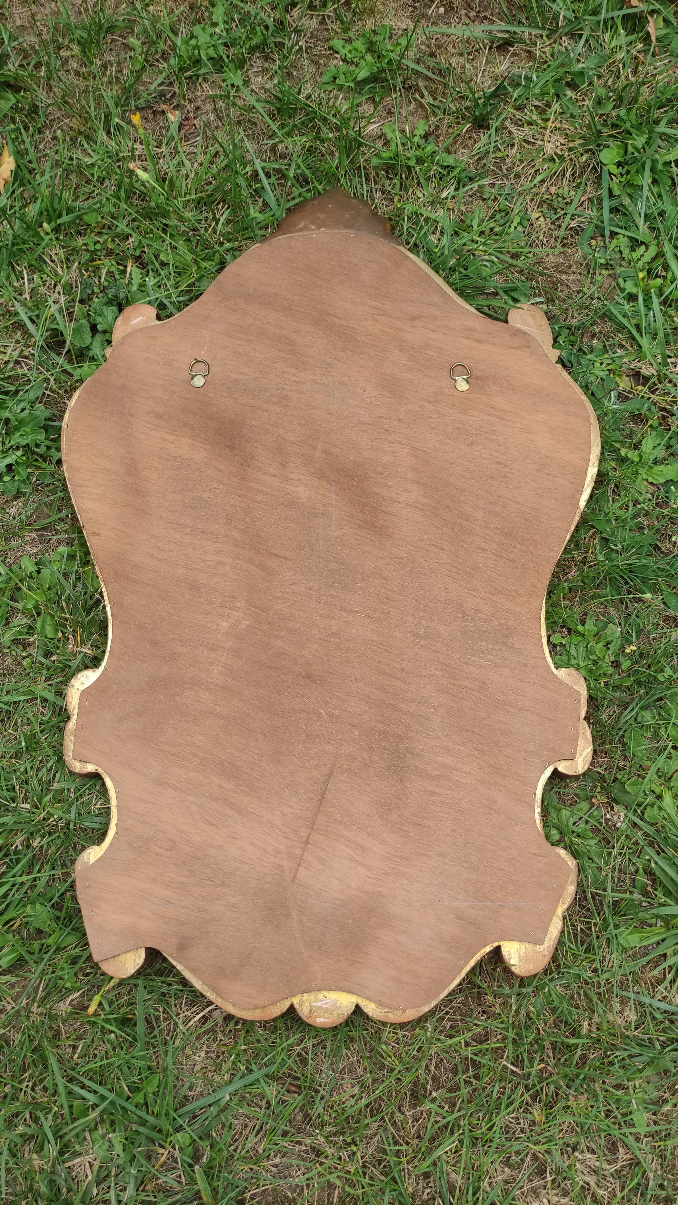 Rococo Baroque Gilded Mirror