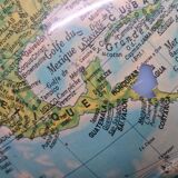 Bright earth globe