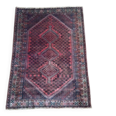Handmade Persian Shiraz rug 280x200cm