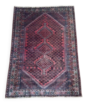 Handmade Persian Shiraz rug 280x200cm