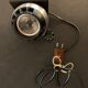 Lampe spot noire articulée Osram 1970