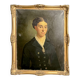 Oil on canvas portrait of an ancestor signed A. Juliard dated 19th century.