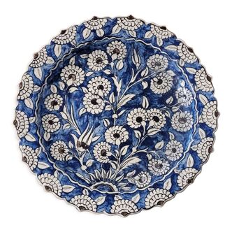 Lachenal ceramic plate with iznik decor