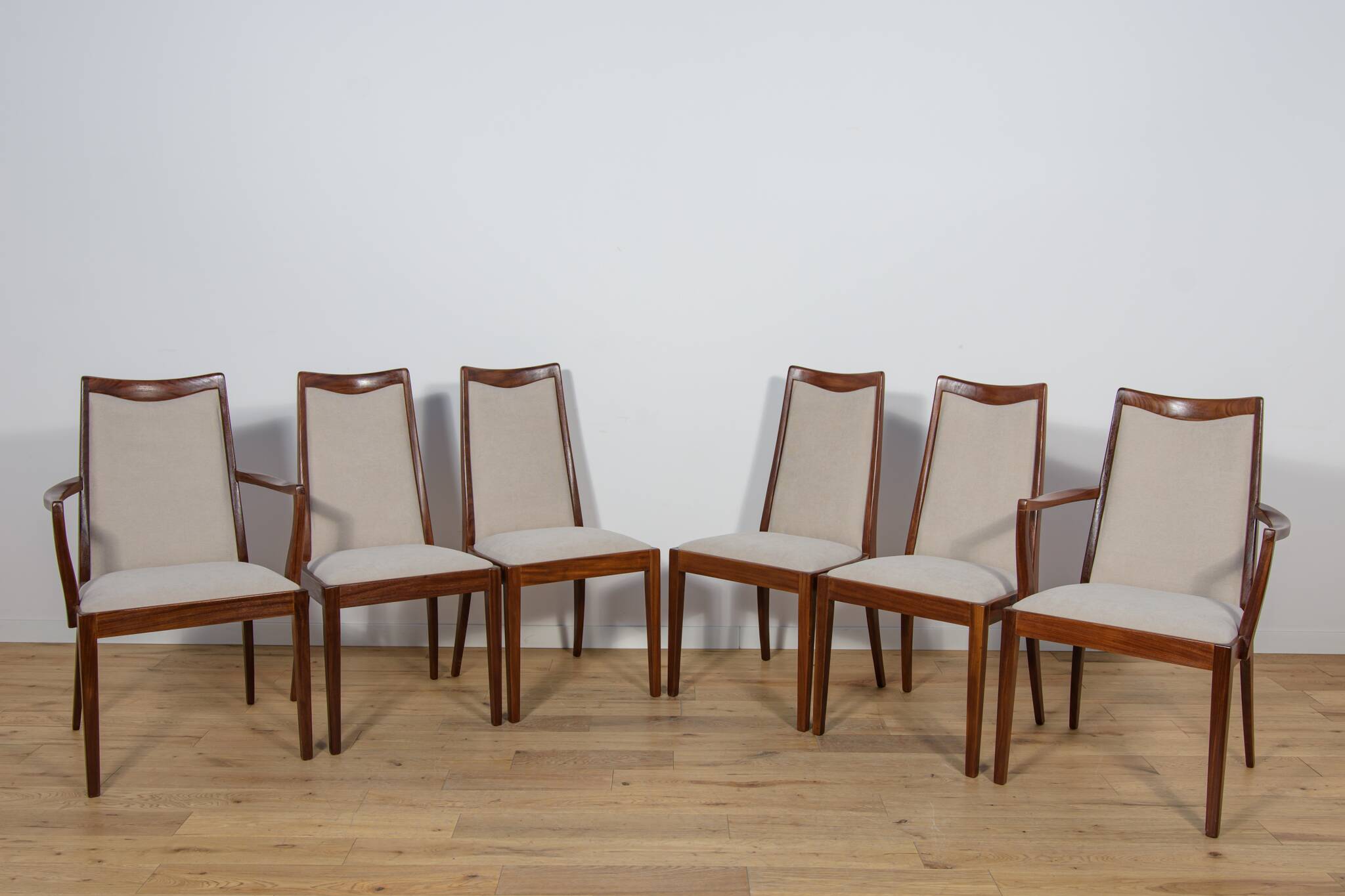 Mid-Century Teak Dining Chairs by Leslie Dandy for G-Plan, United Knigdom.
