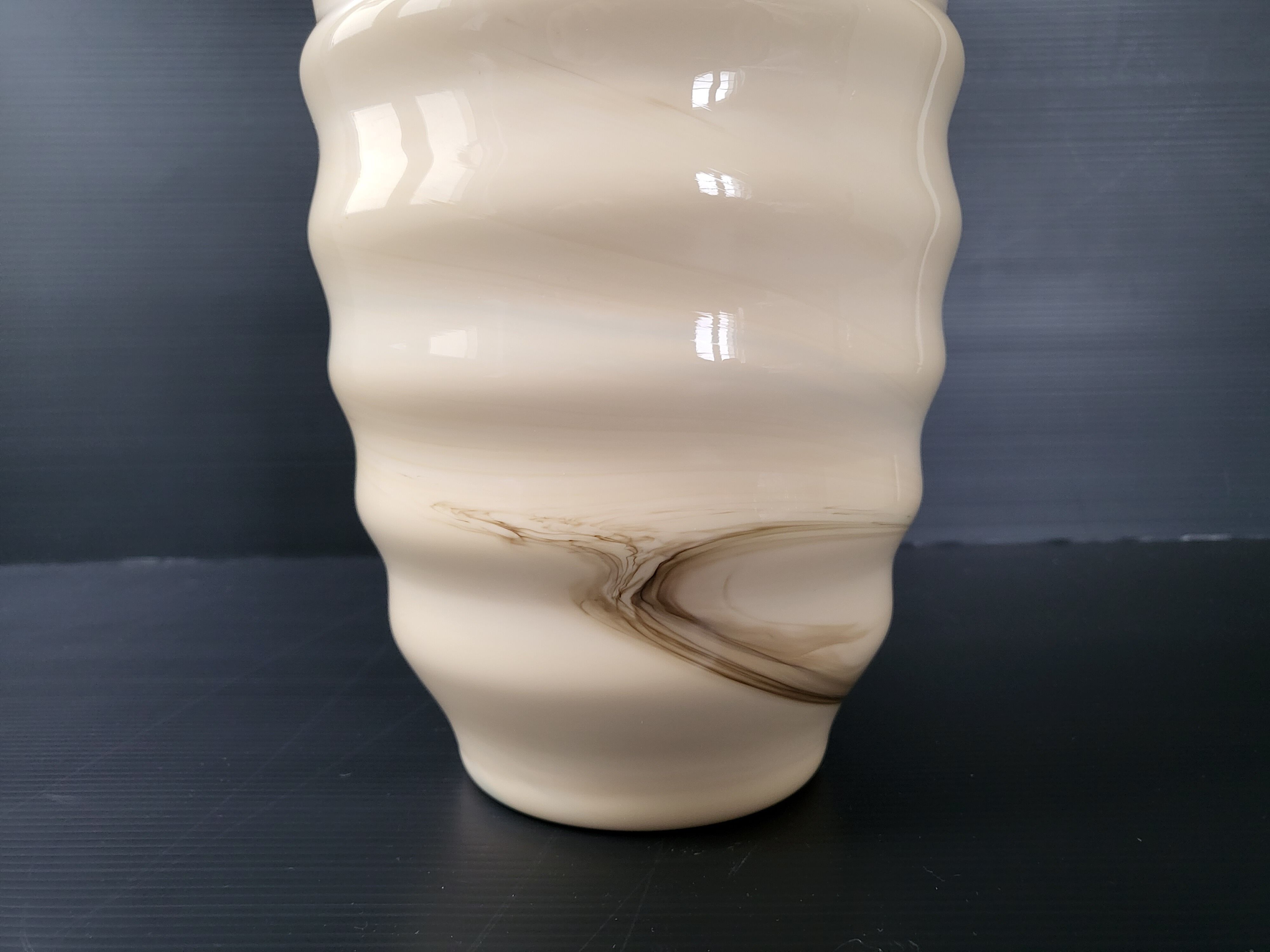 Vase vintage en verre de Murano 1970