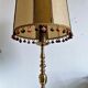 Lamp foot bronze tripod candle holder style