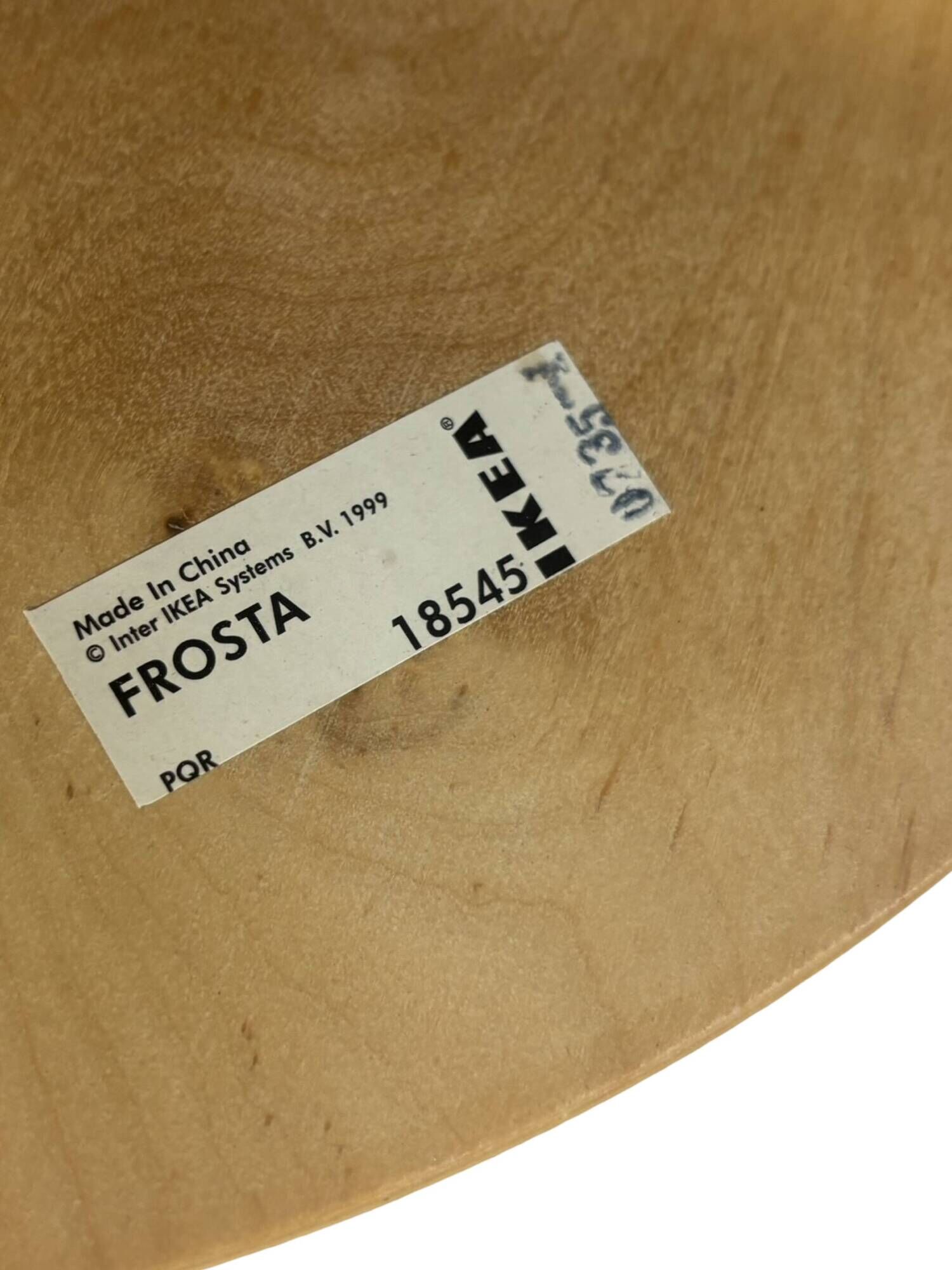 Set of 4 Ikea Frosta stools- vintage stools in Aalto for Artek style