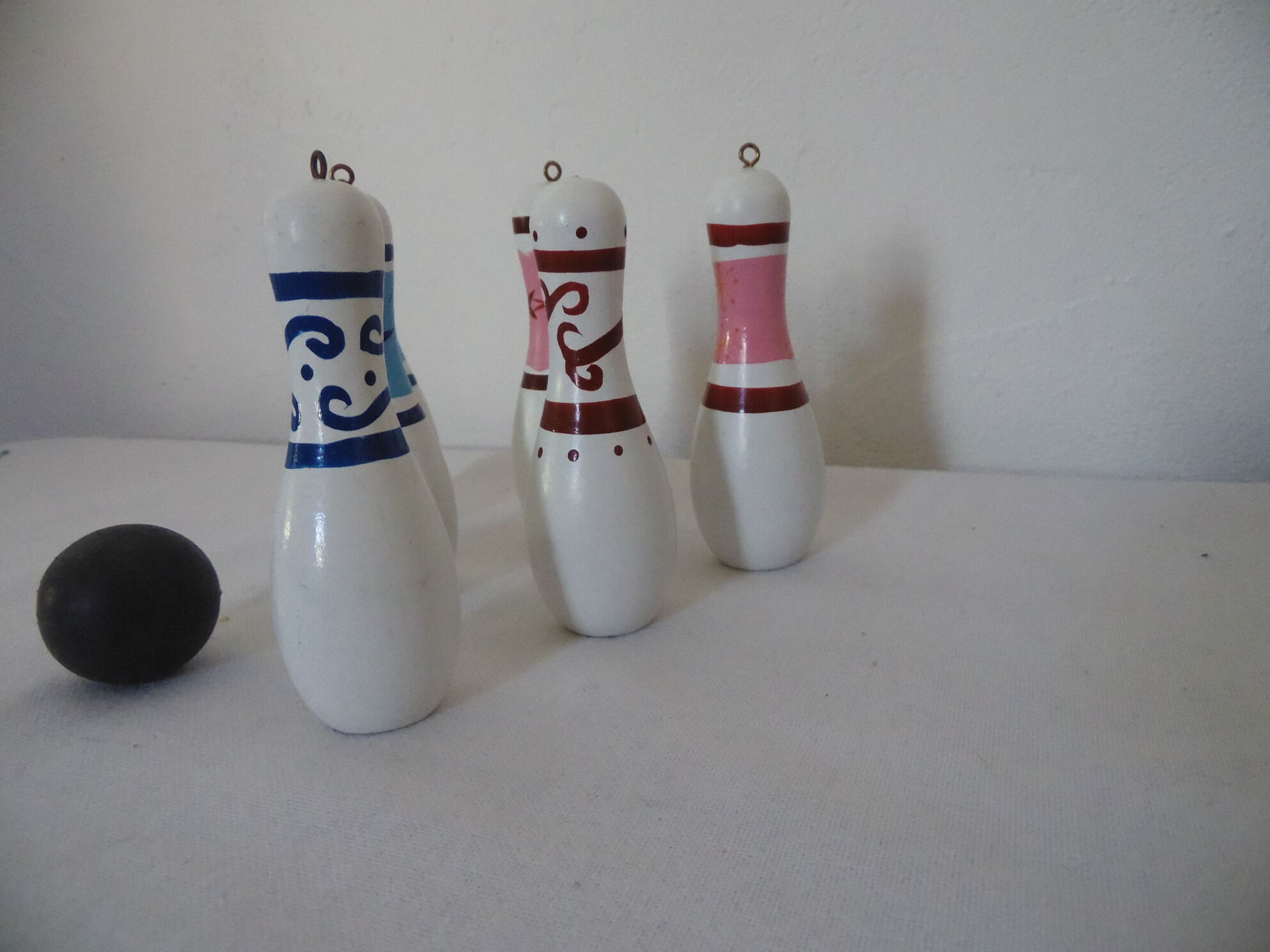 Wooden bowling