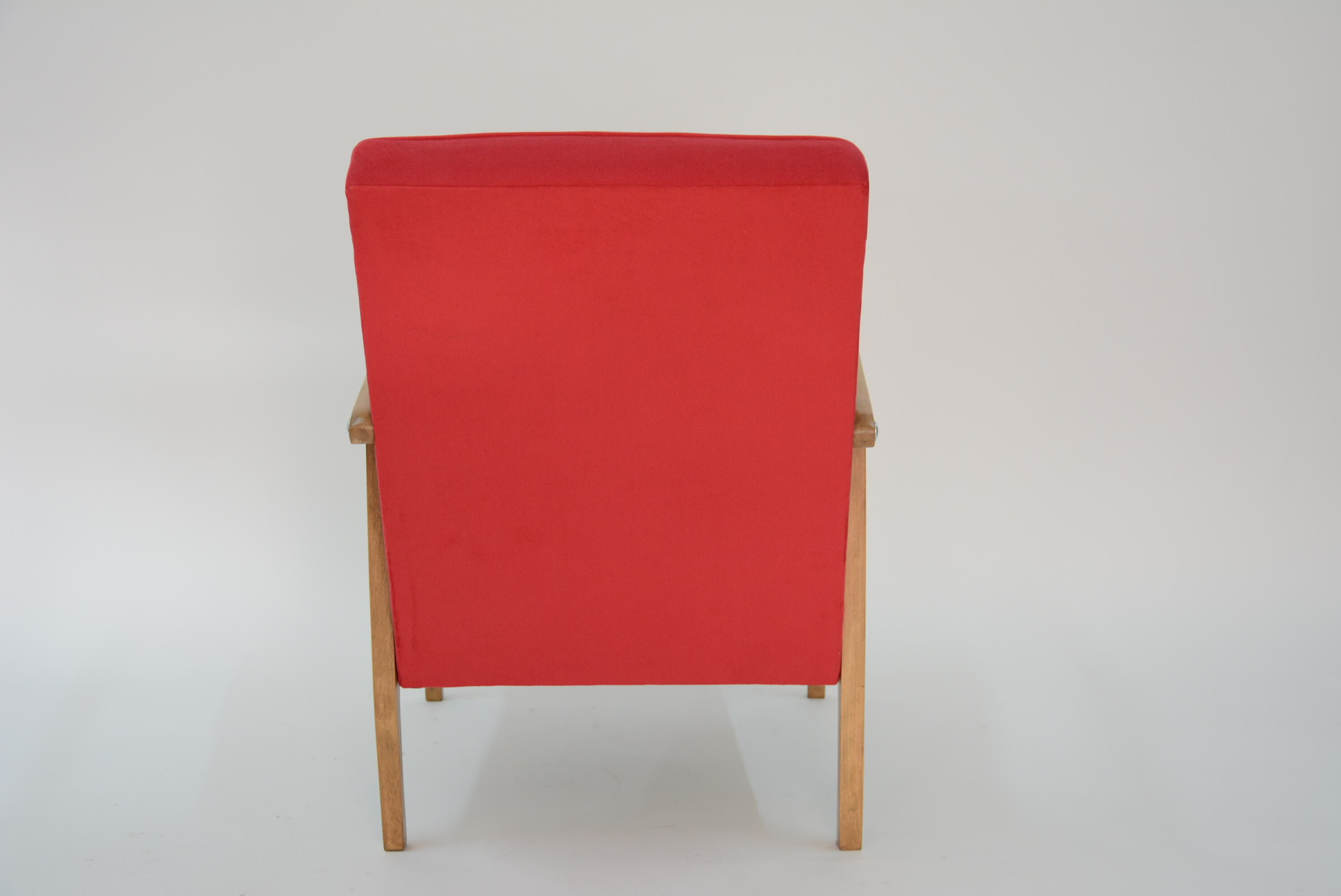 Fauteuil kadr framboise