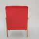 Fauteuil kadr framboise