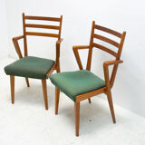Midcentury bentwood office chairs, Czechoslovakia,1960´s, set of 2