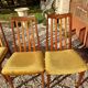 Chaises en teck Leslie Dandy