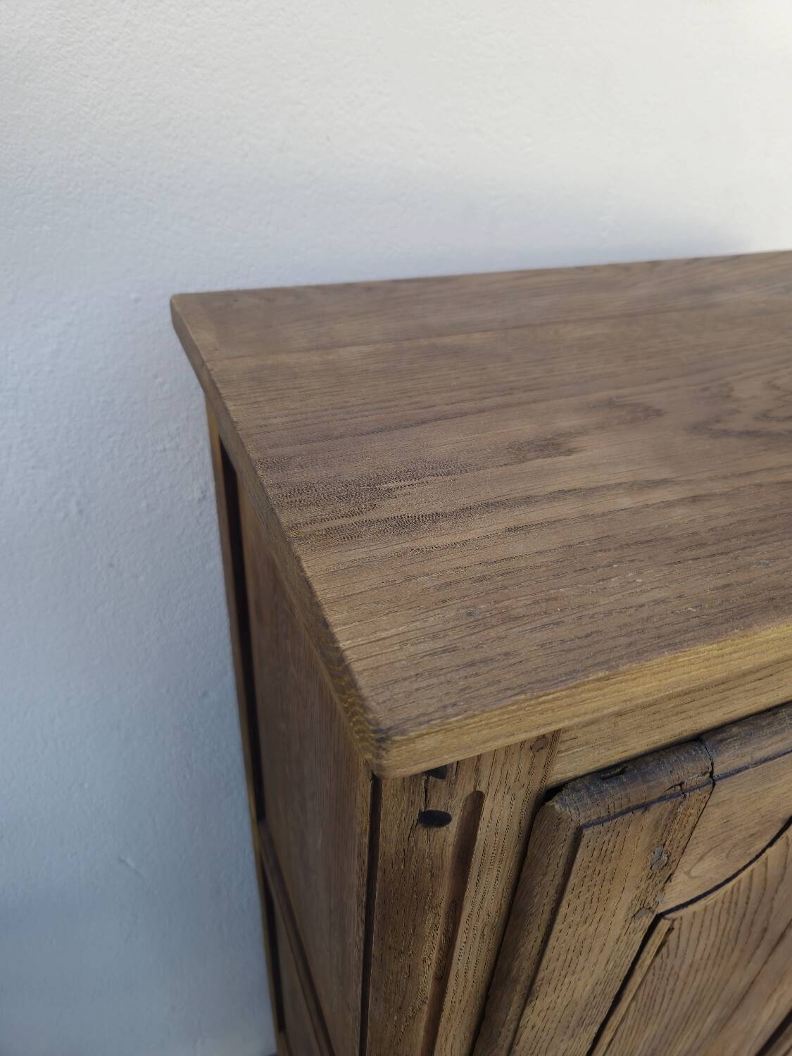 Louis XV jam jar in solid oak, 19th century, Aerogommer