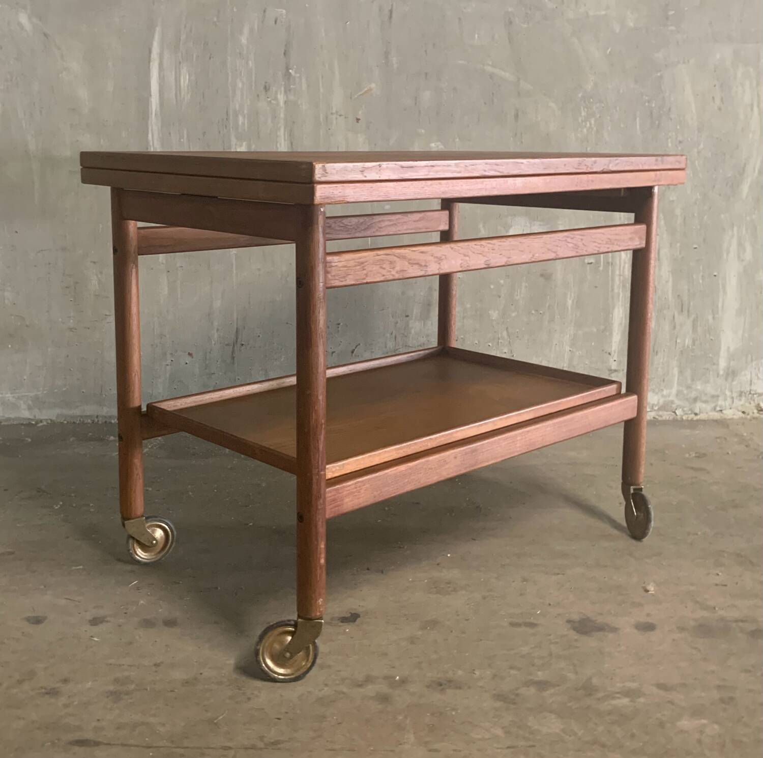 Vintage serving trolley in Scandinavian style for Jason Møbler