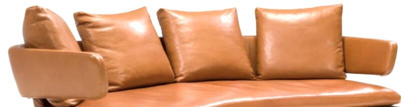 High-end leather sofa B&B Italia