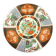 Large Taous porcelain dish, Morocco, vintage