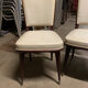 4 chaises skaï vintage années 60