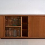 Buffet bas du milieu du siècle avec marque St. Pölten, Autriche (vers 1950-1970)