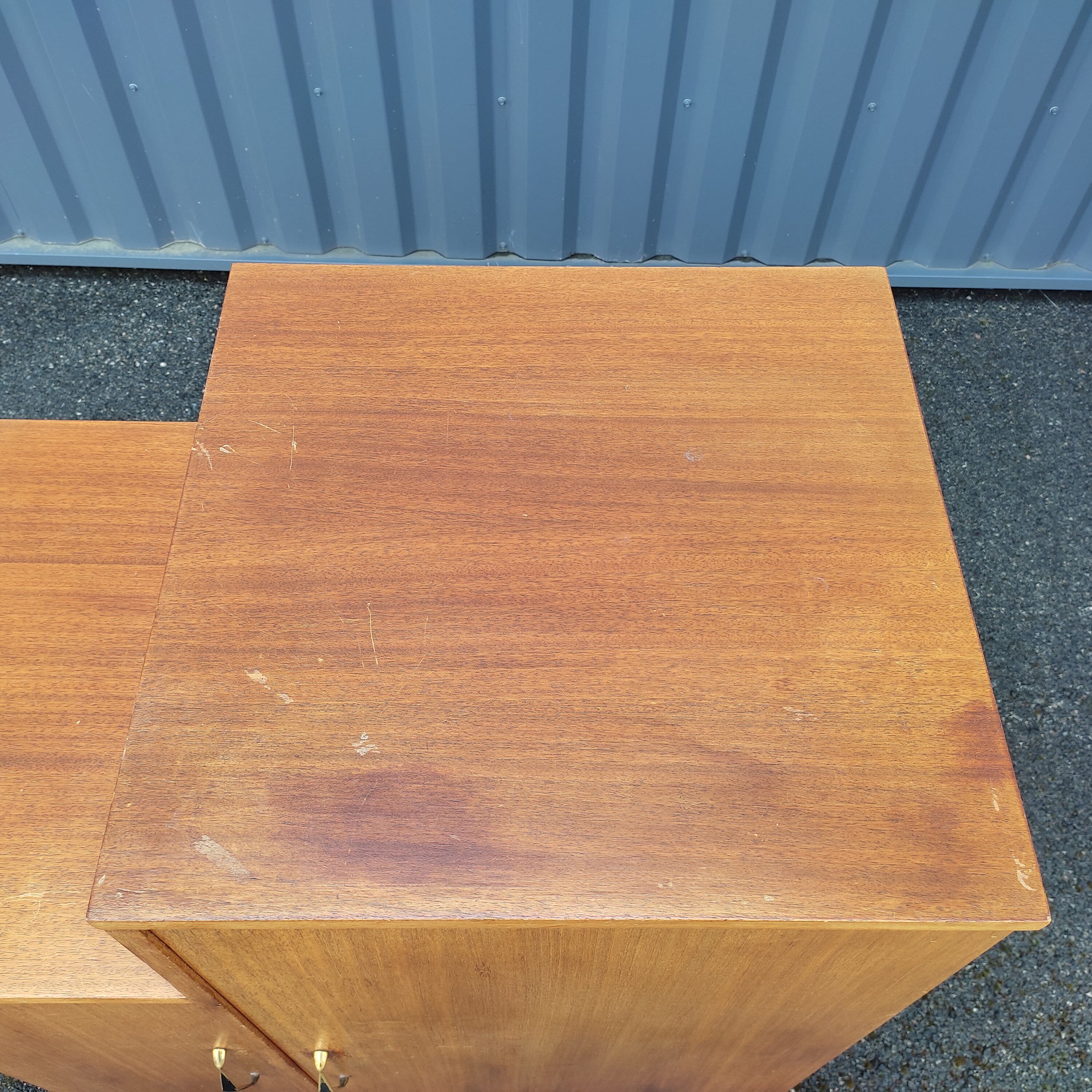 Vintage bar fridge cabinet