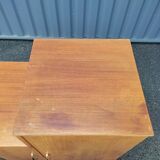 Vintage bar fridge cabinet