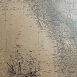 Planisphere of the naval hydrographic service